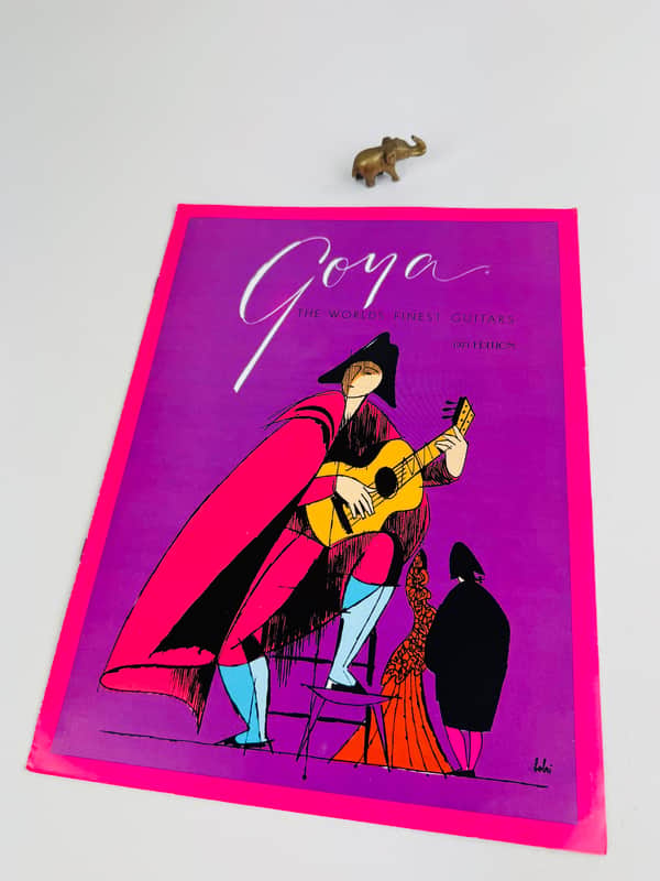 Goya "The World's Finest Guitars" Catalog 1971 image 1