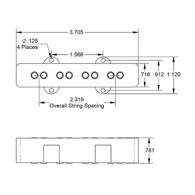 Seymour Duncan SJB-2N Hot Jazz Bass Neck Pickup image 2
