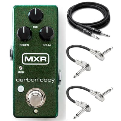 New MXR M299 Carbon Copy Mini Analog Delay Guitar Effects Pedal image 1