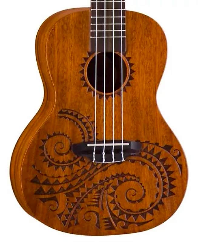 Luna Tattoo Concert Acoustic/Electric Ukulele image 1