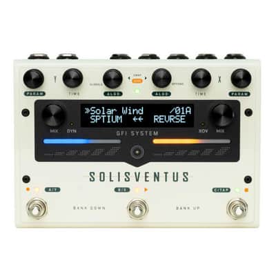 GFI System Solis Ventus Dual‐Engine Delay & Reverb Pedal image 1