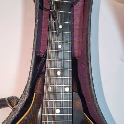 Original Vintage Gibson Style A Mandolin 1920 - Sunburst - Excellent Condition - Open to Offers image 8