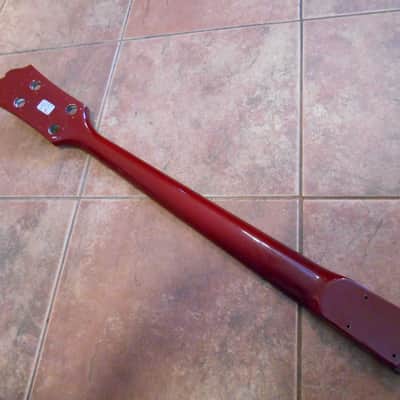 Epiphone by Gibson EB-0 Electric Bass Guitar Neck. Cherry. Project. Free Shipping. image 3