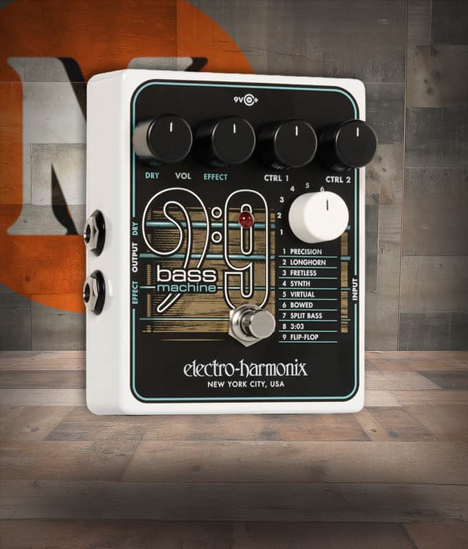 Electro-Harmonix BASS9 Bass Machine Pedal (BASS9) image 1