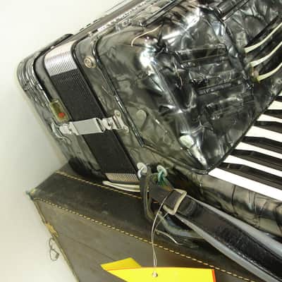 Pancordion Crucianelli Piano Accordion, Slate w/ Case & Straps image 4