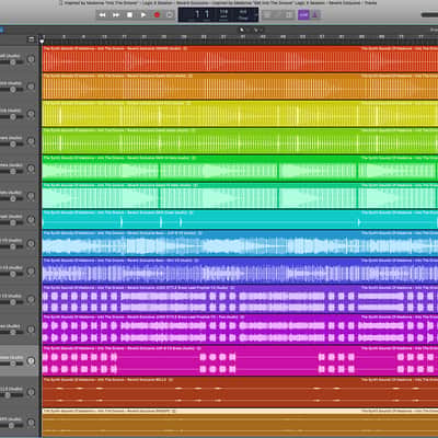 Inspired by Madonna "Into The Groove" Logic X Session - Reverb Exclusive image 2