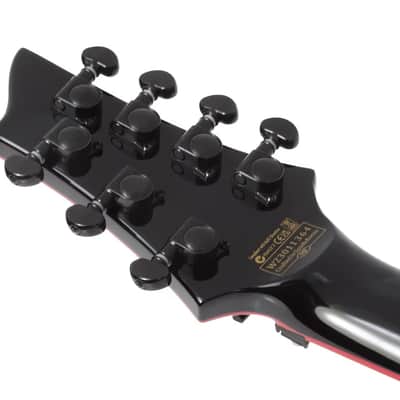 Schecter Sullivan King Banshee-7 FR-S Electric Guitar. Obsidian Blood image 10