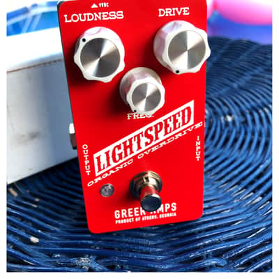 Greer Amps Lightspeed Organic Overdrive (Limited Edition - Red and White) image 3