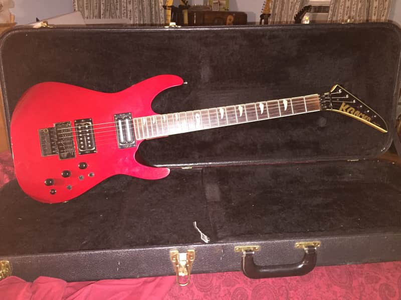 Kramer Floyd Rose Sustainer 1988 Candy Apple Red image 1
