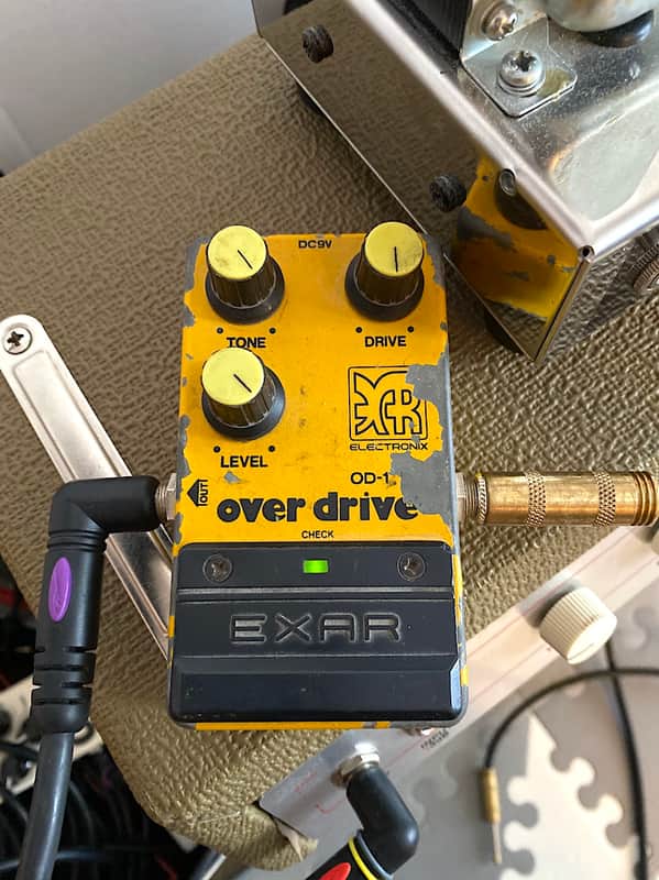 EXAR OD-1 over drive rare polish tube screamer from 80's image 1