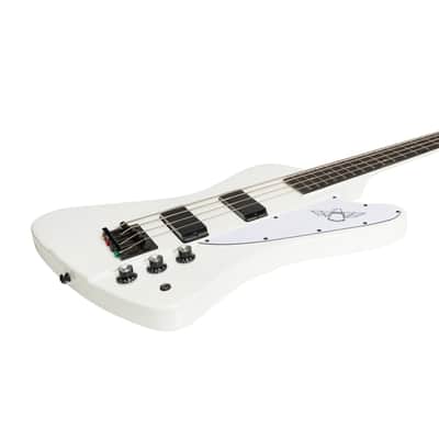 Tokai 'Traditional Series' TB-65 T-Bird Style Bass Guitar (Snow White) image 6