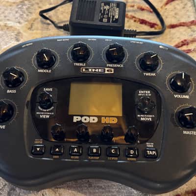 Line 6 POD HD Multi-Effect and Amp Modeler 2011 - 2013 - Black image 1