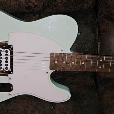 Kustom partscaster Telecaster Tom Delonge Inspired 2024 - Surf Green image 2