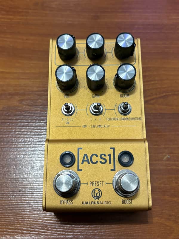 Walrus Audio Mako  ACS1 Amp + Cab Simulator 2021 - 2024 - Gold image 1