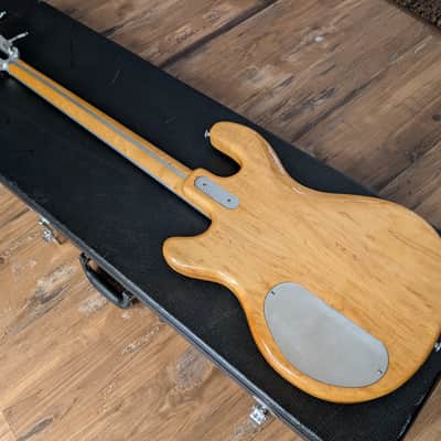 Kramer DMZ-4000 Bass Guitar Aluminum Neck 1978 Natural All Original W/HSC image 19