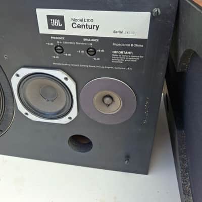 For Ryan Sanders ONLY!  Rare, 1st Generation, JBL L100 Century, w/Manual, Only Pair on Reverb, Superb, $2500 Shipped! image 7