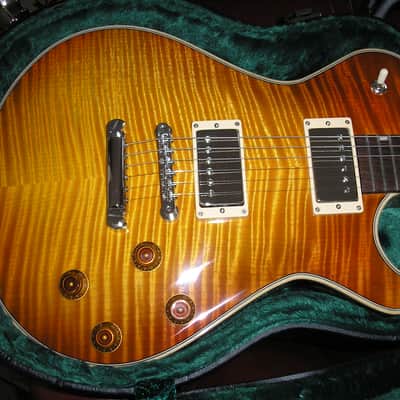 Knaggs SSC Steve Stevens Signature Model Tier 1 Vintage Sunburst Flametop 2017 - Vintage Sunburst Flametop image 3