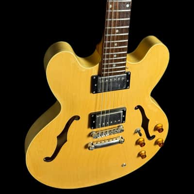 Epiphone Dot  Semi Hollow Electric Guitar in Natural image 4