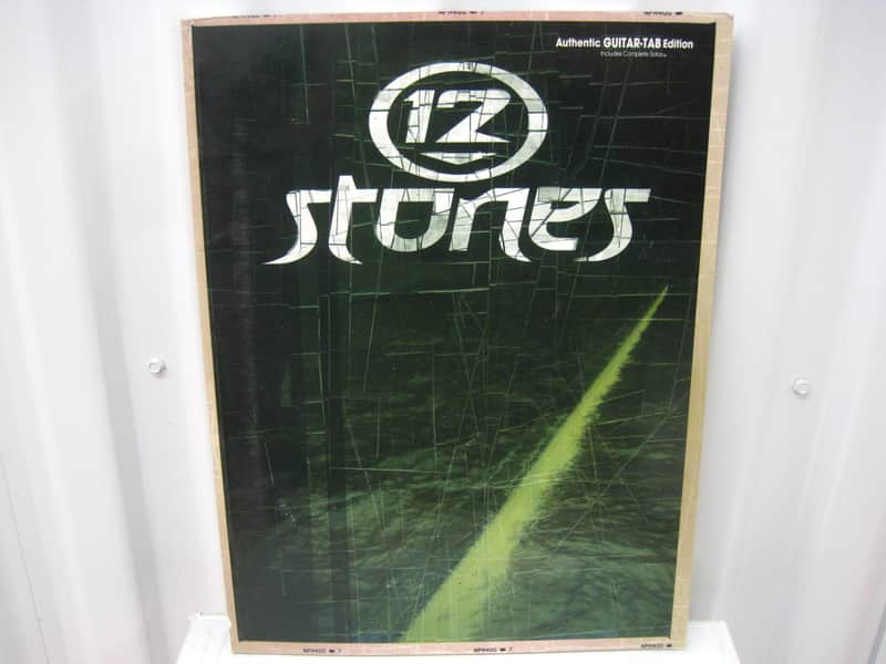 12 Stones Sheet Music Song Book Songbook Guitar Tab Tablature image 1