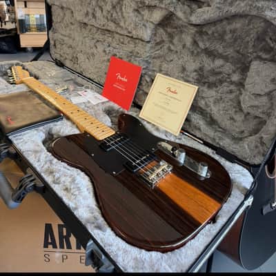 Fender Limited Edition Exotic Collection Malaysian Blackwood Telecaster 90 2017 - Gloss Natural image 15