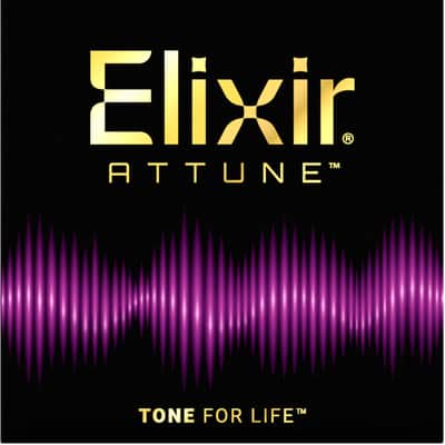 Elixir Strings Attune 80/20 Bronze Acoustic Guitar Strings - .013-.056 Medium image 2