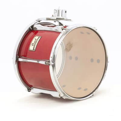 Pearl BLX Series All Birch 10x12 Mounted Tom, Late 80s-Early 90s, Sequoia Red image 4