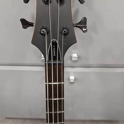Schecter Damien Elite-4 Active 4-String Bass See-Thru Black image 2