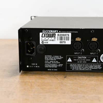 Crown XLS 402 2-Channel Power Amplifier CG01447 image 8