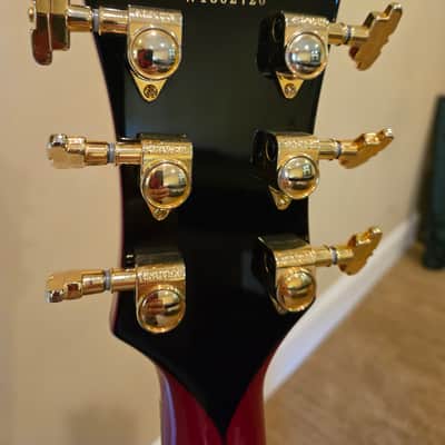 D'Angelico Excel EX-SS Semi-Hollow with Stop-Bar Tailpiece, 2018 - Cherry image 15
