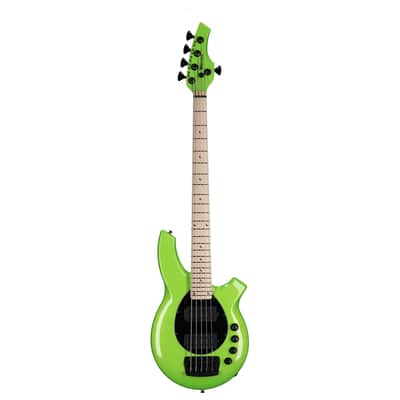 Ernie Ball Music Man Bongo 5HH 5-String Electric Bass, Mantis Green image 4