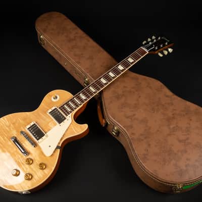 2011 Gibson Custom Shop '58 Les Paul Standard Reissue Flame Top Natural VOS | USA 1958 Vintage R8 R9 | CoA OHSC image 25