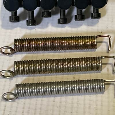 2000's Black Electric Guitar Licensed Floyd Rose Double Locking Tremolo Bridge image 2