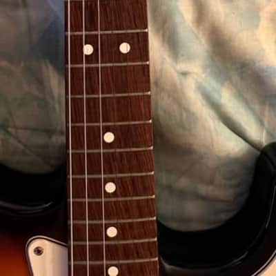 2004 FENDER Standard Stratocaster® SSS MEXICAN MIM - Rosewood Fingerboard - Brown Sunburst image 5