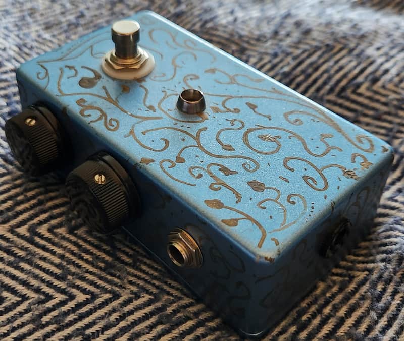 Flattley Guitar Pedals 'The Chief' British Overdrive (Early Hand-Painted Prototype) 2016 UK image 1