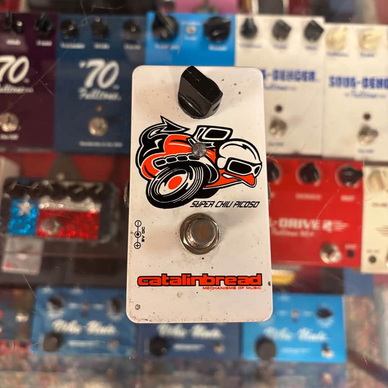Catalinbread Super Chili Picoso Clean Boost 2010s - White image 1