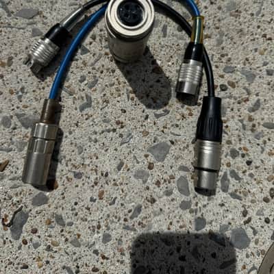 Nagra Kudelski SA QPLE X3 Y0 50Ω Ohm Inline Mic Preamplifier mic preamp for dynamic / ribbon mics T-power Phantom vintage Swiss with XLR Adapter Cables image 11