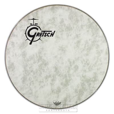 Gretsch Permatone Fiberskyn Bass Drumhead 18" w/Offset Logo