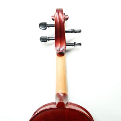 Handmade1/4 Violin Outfit–Italian Spruce,One Piece Back, Sweet Tone, Case&Bow image 7