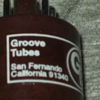 ONE (old stock) tube is in A+ shape Groove Tubes GT-SS5U4 Rectifier Tube (replaces 5UA tube rectifier) rectifier tube looks unused - but packaging has aging and imperfections image 16