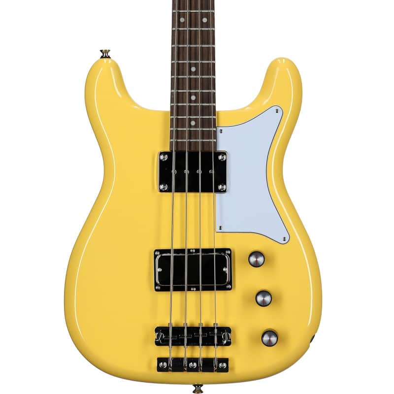 Epiphone Newport Bass Guitar, Sunset Yellow image 1