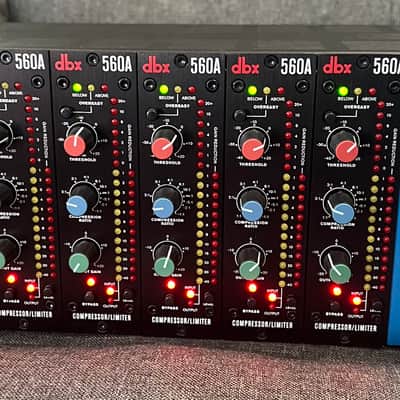 DBX 560A Compressors with Midas L6 Rack image 2