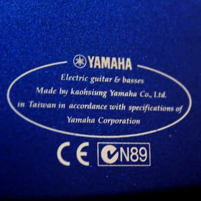 5596 - Metallic Blue Yamaha BB404 Electric 4-String Bass image 3