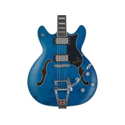 Hagstrom Tremar Viking Deluxe - Cloudy Seas image 3