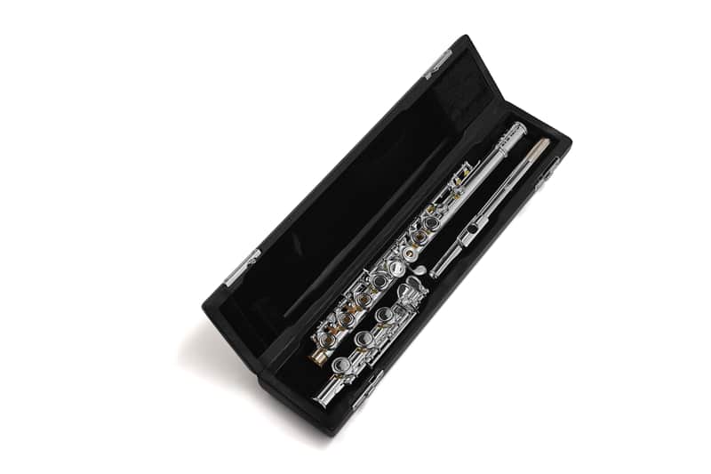 Mint Open Box Di Zhao DZ 701BEF Flute, Solid Sterling Silver Head, Body & Low B Foot, Offset G, Split E; with Case image 1