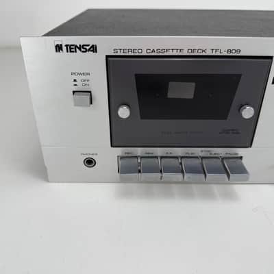 Tensai TFL-809 Stereo Cassette Deck - Nice looking deck, with VU meters image 9