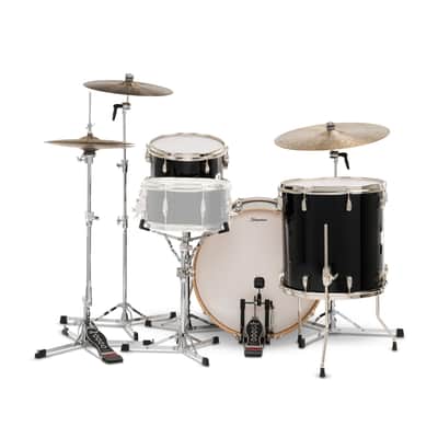 Slingerland Studio King 13/16/22 3pc. Drum Kit Del Norte Black image 2