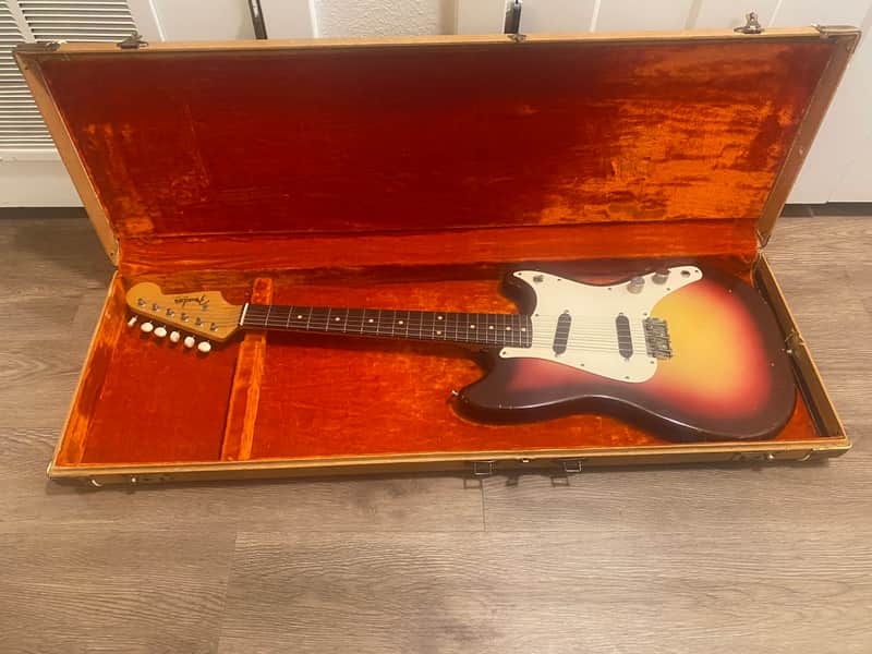 Fender Duo-Sonic 1963 Sunburst with OHSC