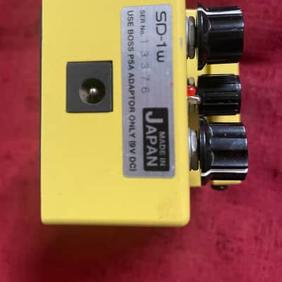 Boss SD-1W Super OverDrive Waza Craft 2015 - Present - Yellow image 6