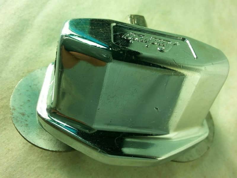 *Ludwig Tom Drum/Bass Spur/Cymbal Arm Mount Chrome Hex-Nut Thick Vintage 60s-70s image 1