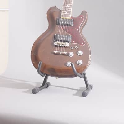 Mosrite of California  Blues Bender 1970 Brown image 3